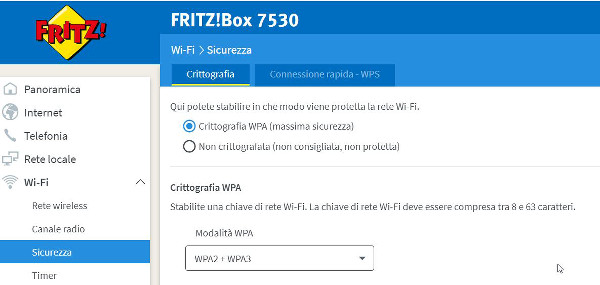 Transition MOde WPA